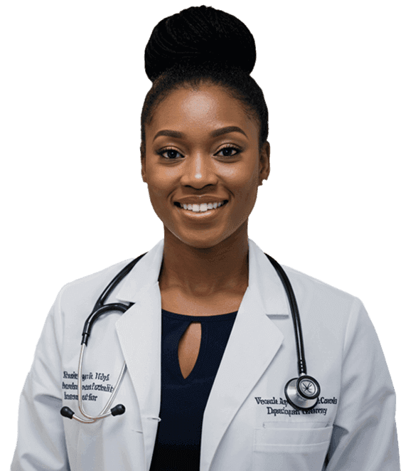 Black Female doctor